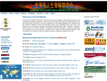 Tablet Screenshot of clss.org.uk